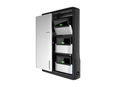 Ergotron : ZIP12 CHARGING WALL CABINET EU