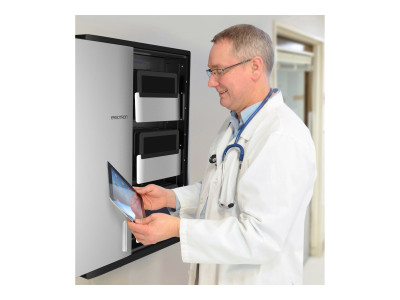 Ergotron : ZIP12 CHARGING WALL CABINET EU