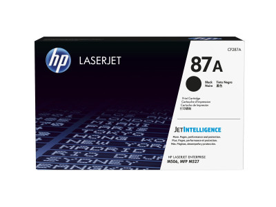 HP : TONER Cartouche 87A BLACK .