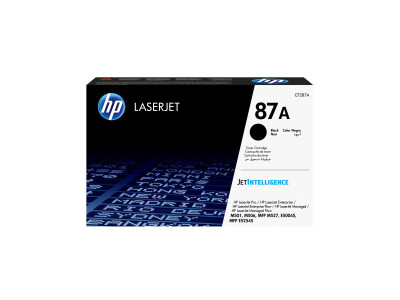 HP : TONER Cartouche 87A BLACK .