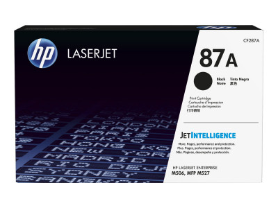 HP : TONER Cartouche 87A BLACK .