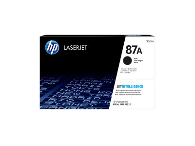 HP : TONER Cartouche 87A BLACK .