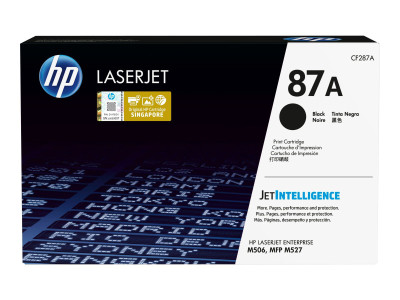 HP : TONER Cartouche 87A BLACK .