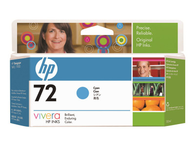 HP : HP 72 CYAN Cartouche encre 130 ML