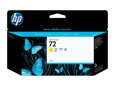 HP : HP 72 JAUNE Cartouche encre 130 ML