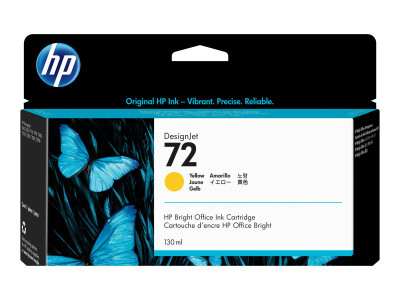 HP : HP 72 JAUNE Cartouche encre 130 ML
