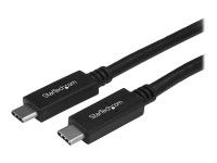 Startech : CABLE USB 3.1 USB-C VERS USB-C de 1 M - M/M - NOIR