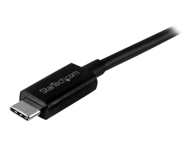 Rallonge USB-C 3.1 Mâle vers USB-C Femelle - noir 1m