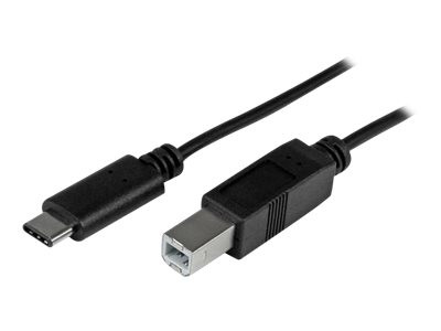 Startech : CABLE USB 2.0 USB-C VERS USB-B de 1 M - M/M - NOIR