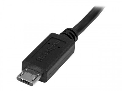 Startech : CABLE extension MICRO USB 50CM M pour BLACK