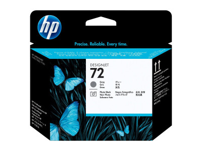 HP : HP 72 GREY et Photo BLACK PRINTHEAD