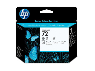 HP : HP 72 GREY et Photo BLACK PRINTHEAD