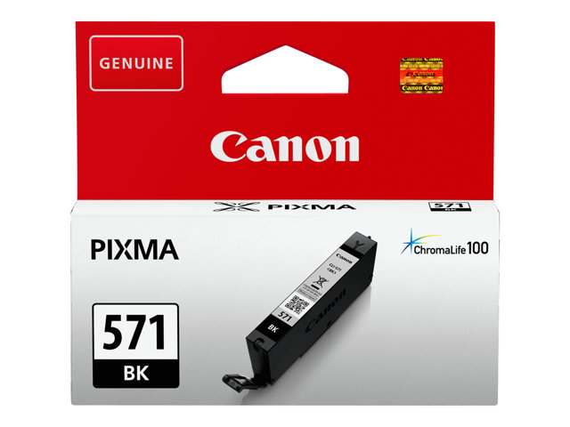 Canon CLI-571BK Cartouche d'encre Noir pour Pixma