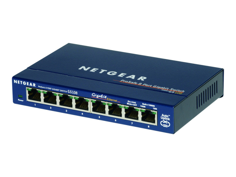 Netgear : GIGABIT SWITCH 8 PORT 10/100/1000