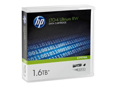 HP cartouche data LTO4 Ultrium 1.6 TB RW