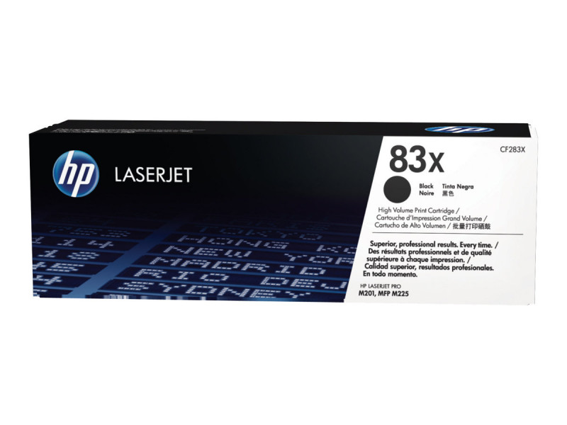 HP : TONER cartouche 83X BLACK .