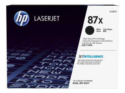 HP : TONER cartouche 87X BLACK .