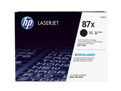 HP : TONER cartouche 87X BLACK .