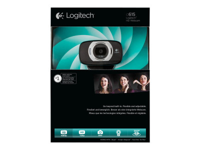 Logitech : HD WEBCAM C615 - USB - EMEA