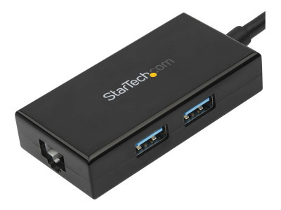 Startech : ADAPTATEUR RESEAU USB 3.0 VERS GBE avec HUB USB A 2 PORTS