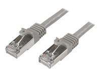 Startech : CABLE RESEAU CAT6 SFTP SANS CROCHET de 2 M - M/M - GRIS