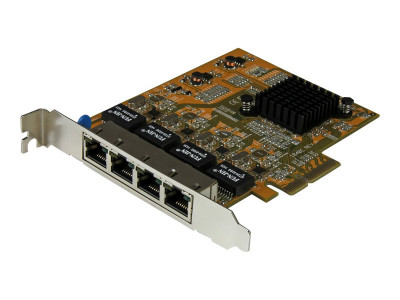 Startech : CARTE RESEAU PCI EXPRESS A 4 PORTS GIGABIT ETHERNET