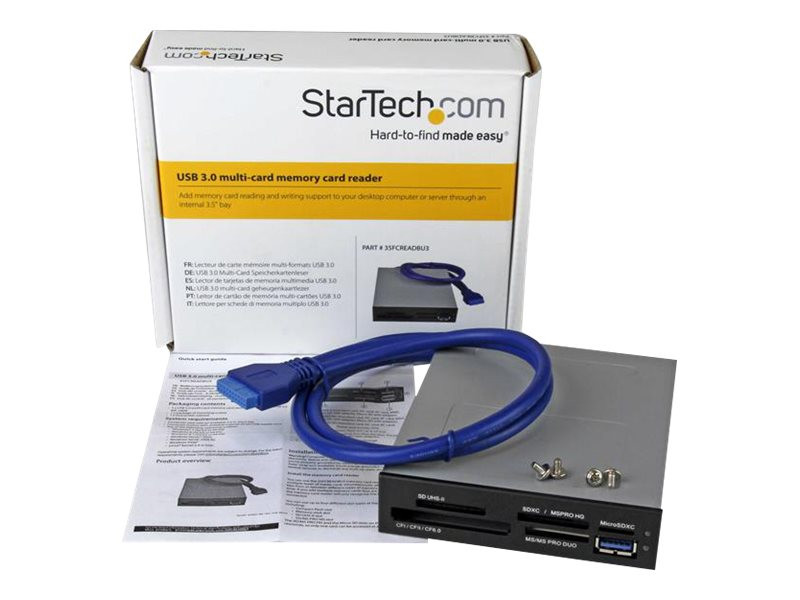 StarTech.com Lecteur de Carte Mémoire USB - Lecteur de Carte SD