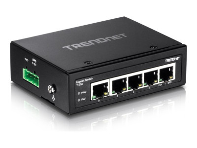 TrendNet : 5-PORT HARDENED INDUSTRIAL GIGABIT SWITCH