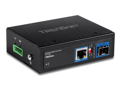 TrendNet : HARDENED INDUSTRIAL 100/1000BASE-T TO SFP MEDIACONV.