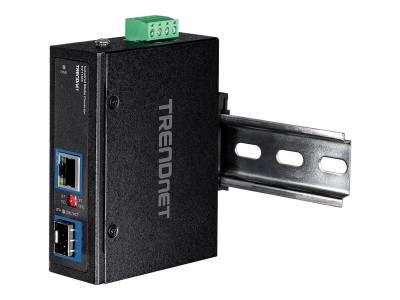 TrendNet : HARDENED INDUSTRIAL 100/1000BASE-T TO SFP MEDIACONV.