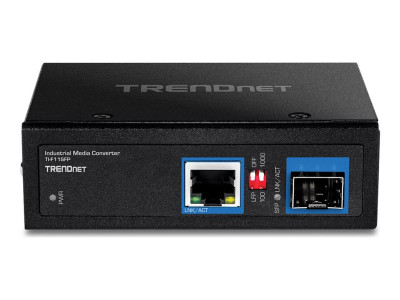 TrendNet : HARDENED INDUSTRIAL 100/1000BASE-T TO SFP MEDIACONV.