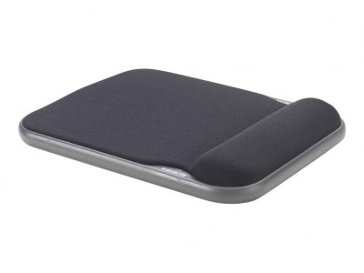 Kensington : REPOSE POIGNETS TAPIS SOURIS HEIGHT ADJ GEL NOIR