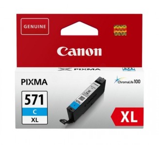 Canon CLI-571CXL Cartouche d'encre Cyan XL pour Pixma