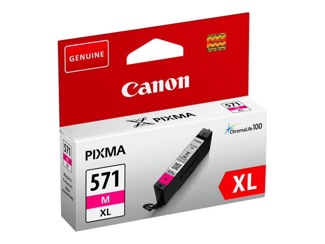 Canon CLI-571MXL Cartouche d'encre Magenta XL pour Pixma