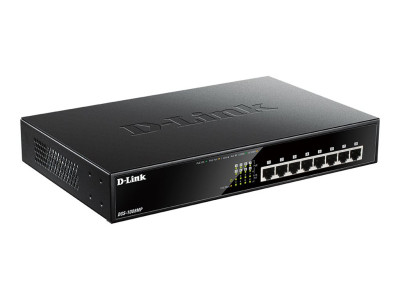 D-Link : 8-PORT DESKTOP POE+ SWITCH GIGABIT