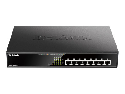 D-Link : 8-PORT DESKTOP POE+ SWITCH GIGABIT