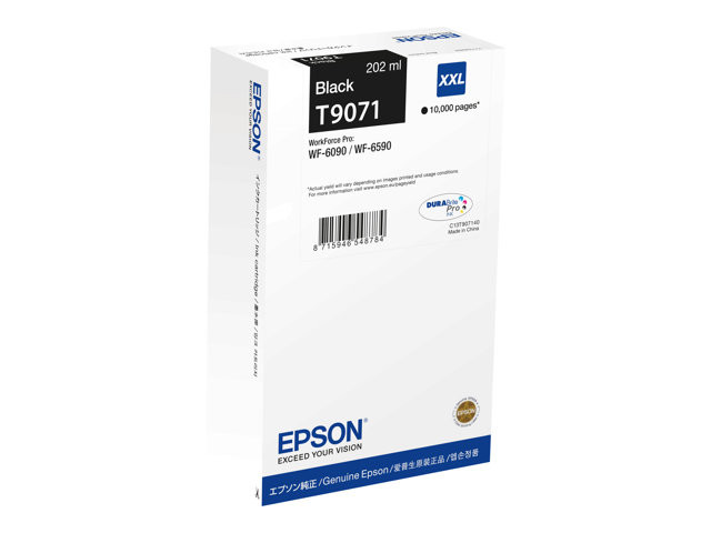 Epson T9071 Cartouche encre Noir XXL 10000 pages C13T907140