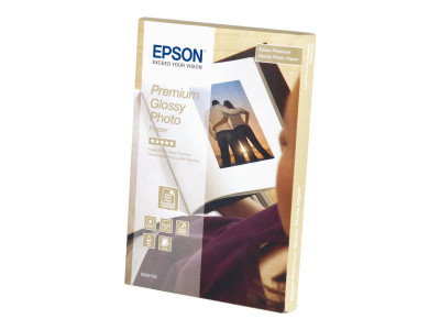 Epson : PAPIER Photo PREMIUM GLACE 10X15CM (30F/255G)