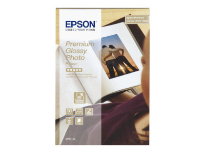 Epson : PAPIER Photo PREMIUM GLACE 10X15CM (30F/255G)