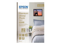 Epson : PAPIER Photo PREMIUM GLACE A4 15F / 255G