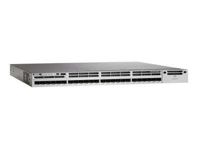 Cisco : CATALYST 3850 24 PORT 10G FIBER SWITCH IP BASE (10.90kg)