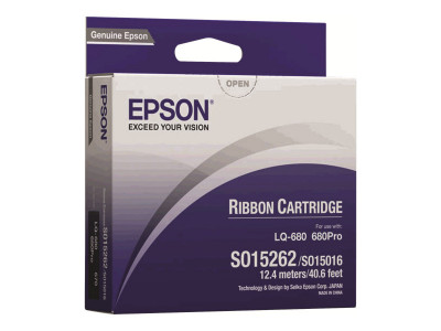 Epson : RIBBON BLACK pour LQ-670 860 1060 2500(+) 50