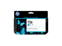 HP : Cartouche encre No 728 CYAN 130ML