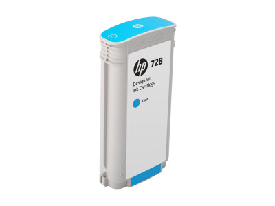 HP : Cartouche encre No 728 CYAN 130ML