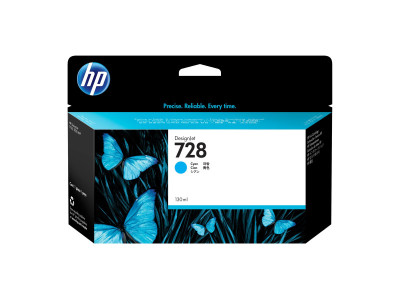 HP : Cartouche encre No 728 CYAN 130ML