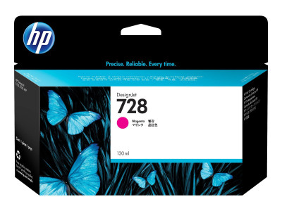HP : Cartouche encre No 728 MAGENTA 130ML