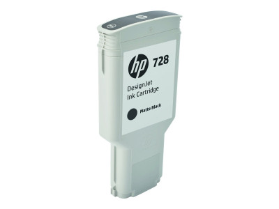 HP : Cartouche encre No 728 MATTEBLACK 300ML
