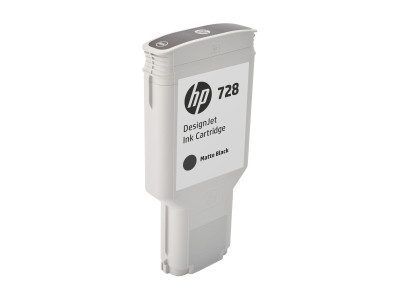 HP : Cartouche encre No 728 MATTEBLACK 300ML