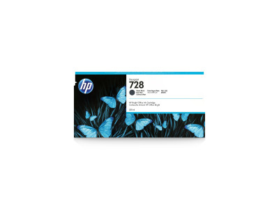 HP : Cartouche encre No 728 MATTEBLACK 300ML