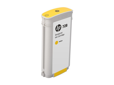 HP cartouche encre 728 Jaune 130ml